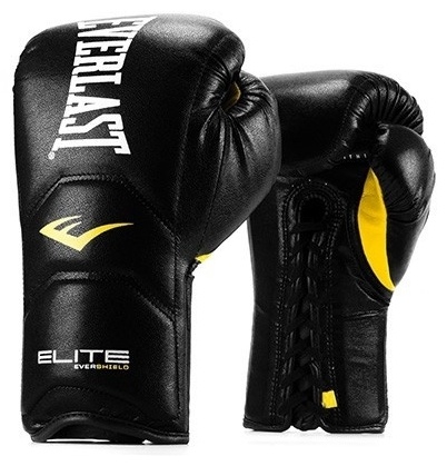 Купить Боксерские перчатки Everlast Elite Pro P00000679 14 oz черные в ...
