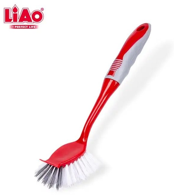 Щетка для посуды, универсальная, для бутылок Liao D130003 1 шт, пластик
