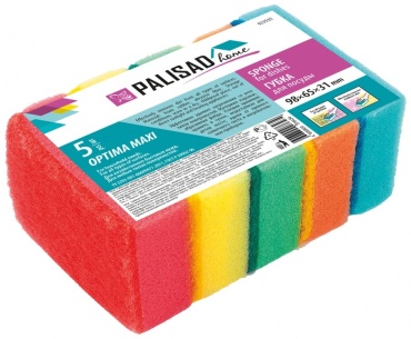Губка для посуды Palisad 923535 5 шт, поролон