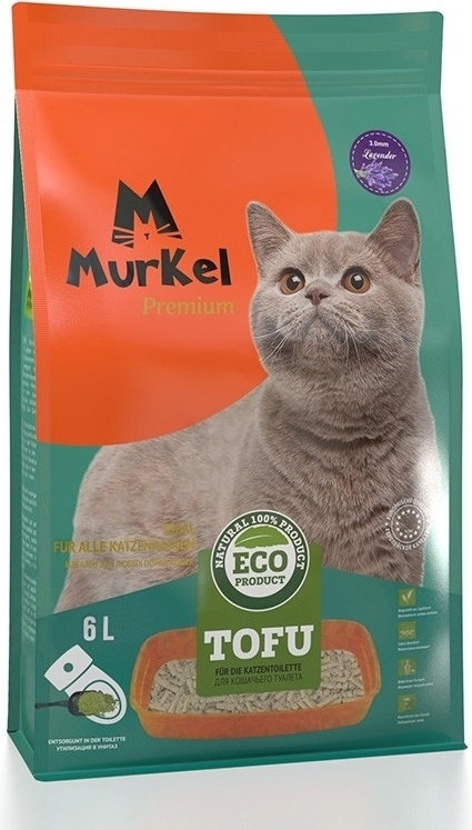 Купить Наполнитель Murkel Tofu лаванда комкующийся 6 л в Алматы ...