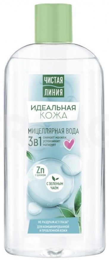 ЧИСТАЯ ЛИНИЯ Идеальная кожа мицеллярная вода 400 мл