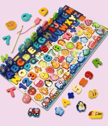 Интерактивная игрушка LEMENGKEKU Цифры, буквы, фрукты, транспорт,животное