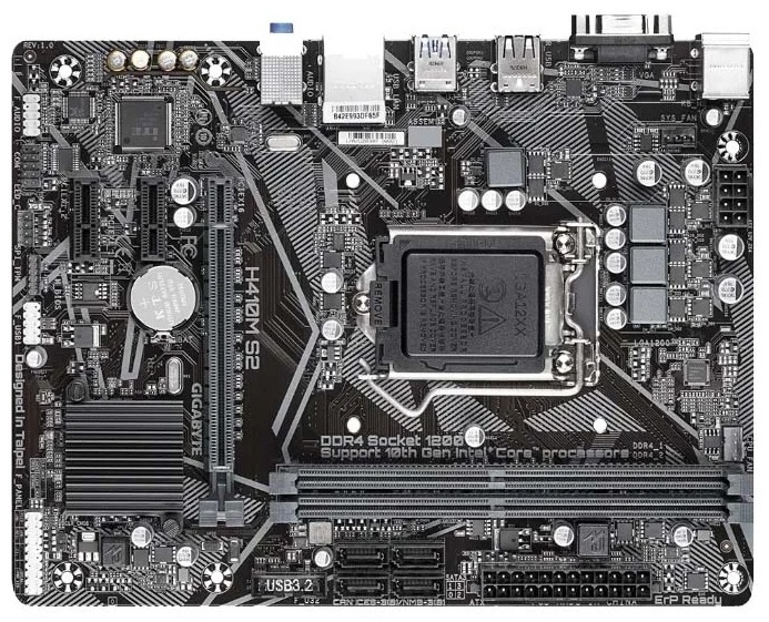 Материнская плата GIGABYTE GA-H410M S2H
