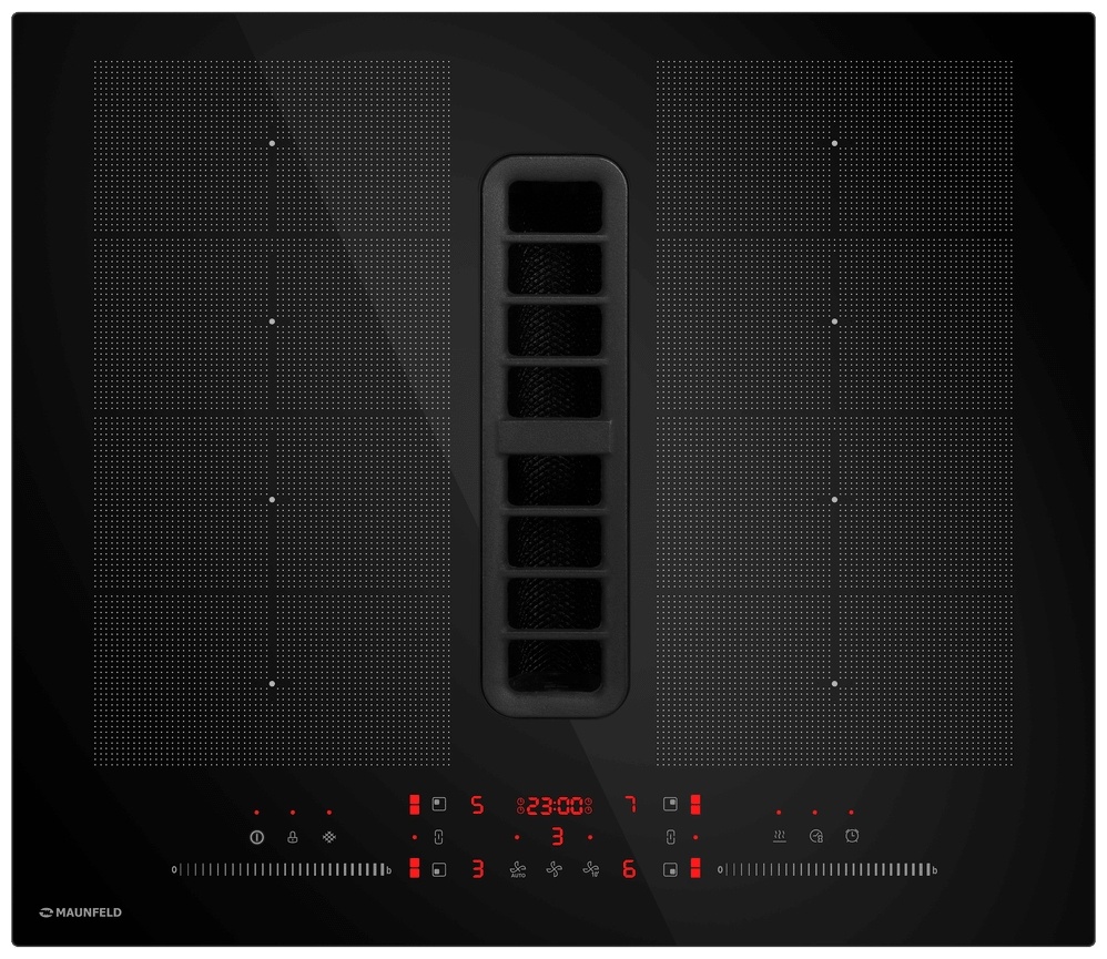 Индукционная варочная панель MAUNFELD MIHC604SF2BK 5