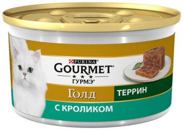 Gourmet Gold террин кролик 85 г 1 шт