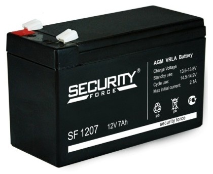 Купить Аккумулятор Security Force Аккумулятор SF, 12V-7A в Алматы ...