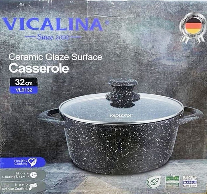 Казан Vicalina 12 л, мраморная крошка