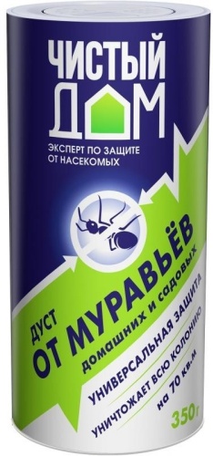 Чистый дом дуст от муравьёв 350 г