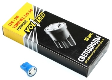 Автолампа VOLTON VLTC023B-1SMD светодиодная, 1 шт