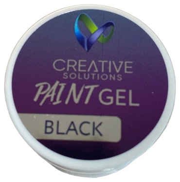 Creative Solutions гель-краска Paint gel Black 5 мл