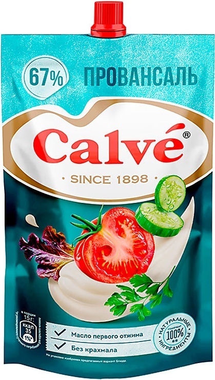 Майонез Calve провансаль 67% 400 г