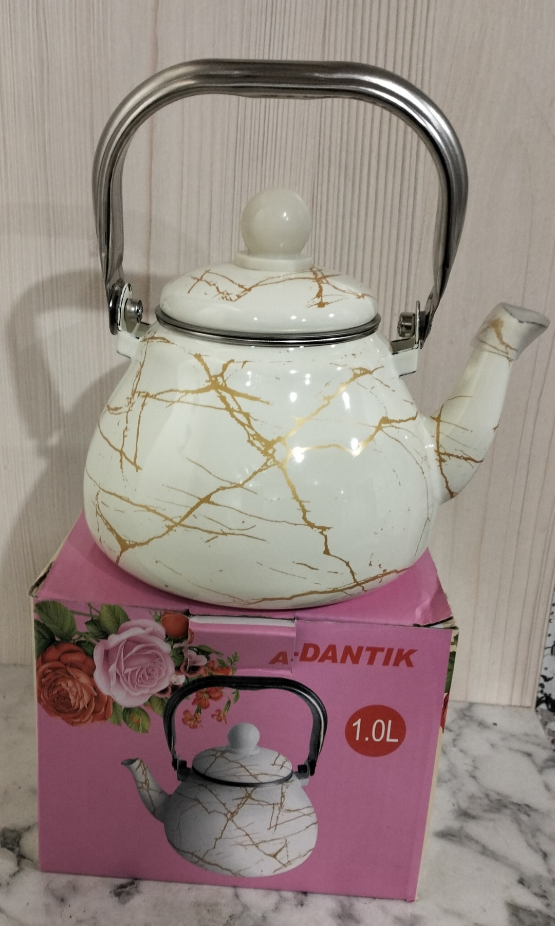 A-DANTIK чайник R127 1 л, эмаль