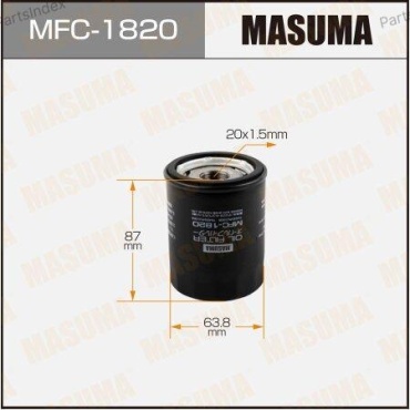 MASUMA масляный фильтр MFC1820