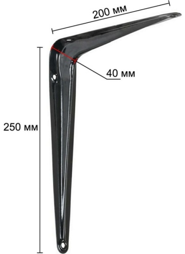 Консоль универсальная VORMANN металл, 4x20x25 см