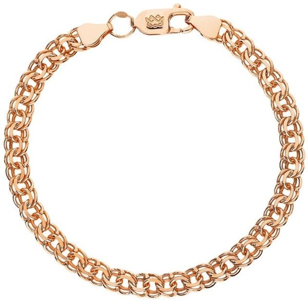 Kari jewelry b2009010 длина 22 см, вес 1.93 г золото, плетение бисмарк