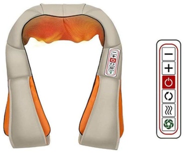 Массажер Massager of Neck Kneading KS-9209 воротник вибрационный