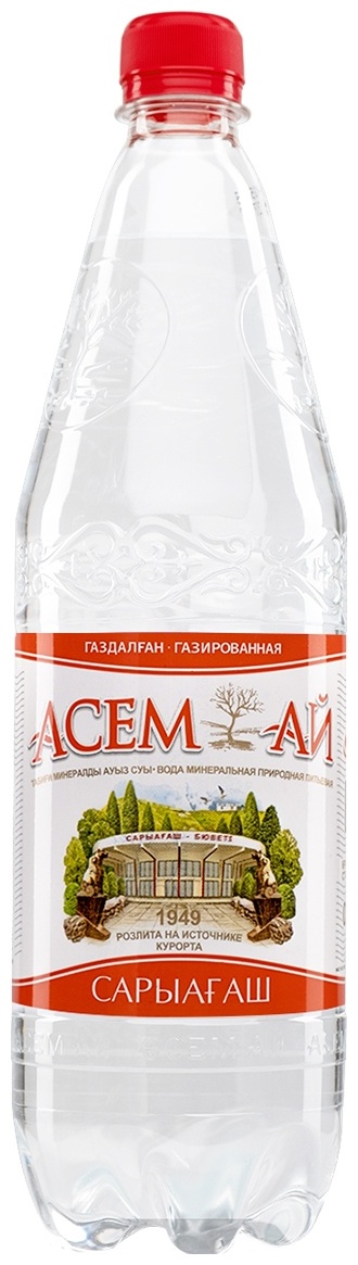 Купить Вода Асем-Ай лечебно-столовая газированная 1.5 л в Алматы ...