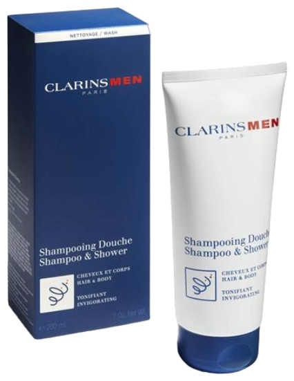 Clarins Men гель-шампунь 200 мл