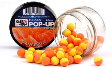 GBS Бойлы Baits Pop-up плавающие (банка) 12мм 40гр Мандарин Мандарин 0.04 кг