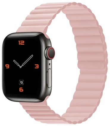 Ремешок COTEetCI для Apple Watch Series 4, Watch Series 5, Watch Series 6, Watch SE, Watch SE 2nd Gen розовый