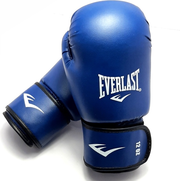 Купить Боксерские перчатки Everlast 12 oz синий в Алматы – Магазин на ...