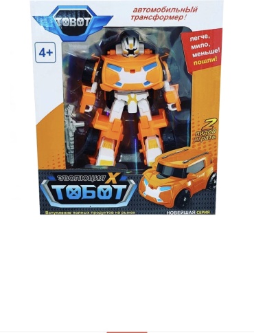 Трансформер Tobot эволюция X 000739, высота 16 см