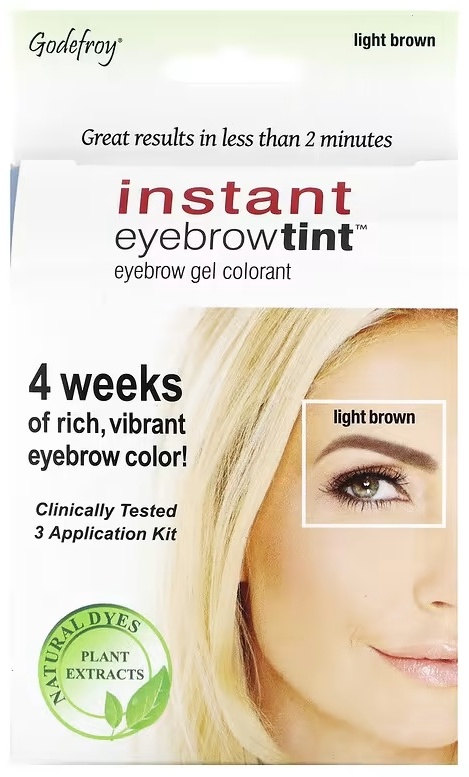 Godefroy Instant Eyebrow Tint краска Light Brown 3 мл