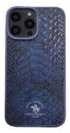 Чехол Santa Barbara Polo & Racquet Club для Apple iPhone 14 Pro Max синий