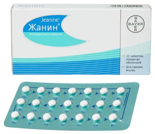 ЖАНИН N21 таб п.о.