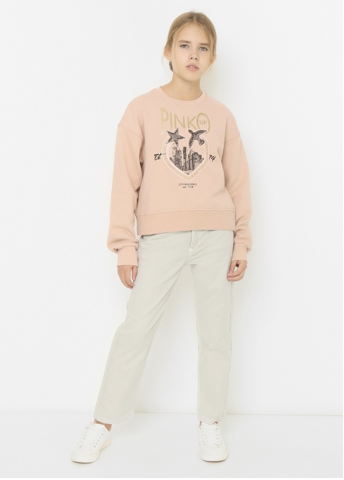 Свитшот PINKO UP розовый