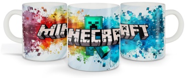 Азбука Печати кружка Minecraft