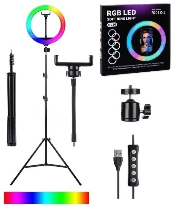 Кольцевая лампа Ring Fill Light CXB-RGB260