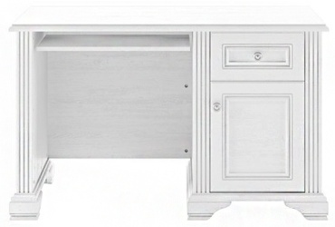 Стол письменный Гербор Вайт, 130х70x78 см, белый