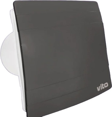 Вытяжной вентилятор VITO осевой D100 мм 12Вт, Вытяжка вентилятор 100 дм VITO 8005111 (SAT ETO)