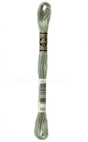 DMC DMC117- 522 зеленый 1 шт 8 м
