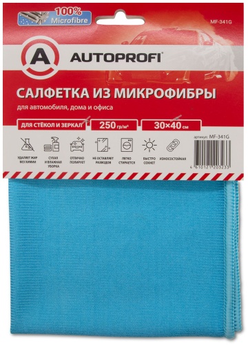 AUTOPROFI салфетка MF-341G 1 шт