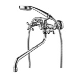 Смеситель для ванны IDDIS JEALS JE2SBL0i10, двухзахватный