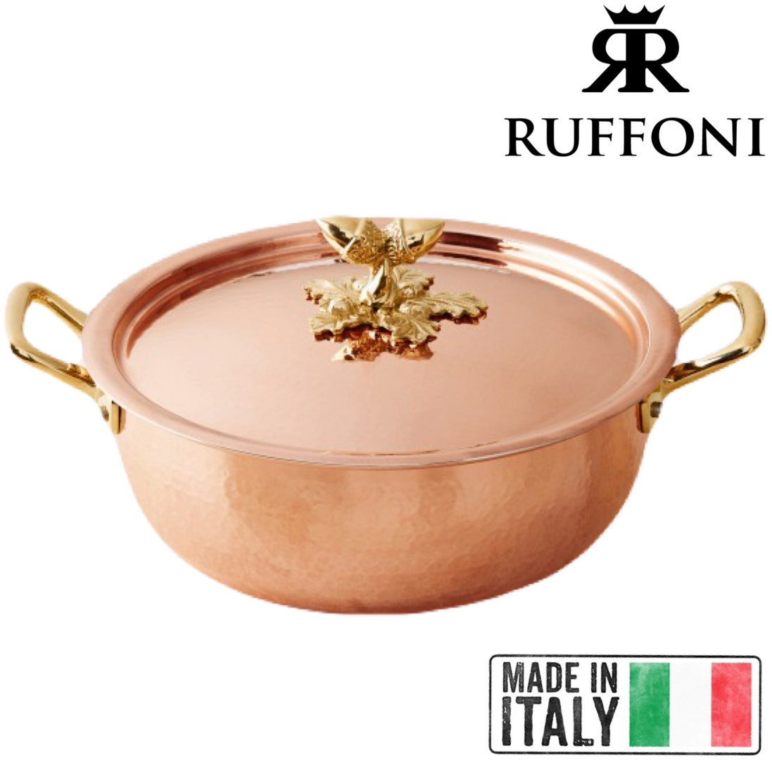 Кастрюля 3.3 л, RUFFONI Historia Decor медь