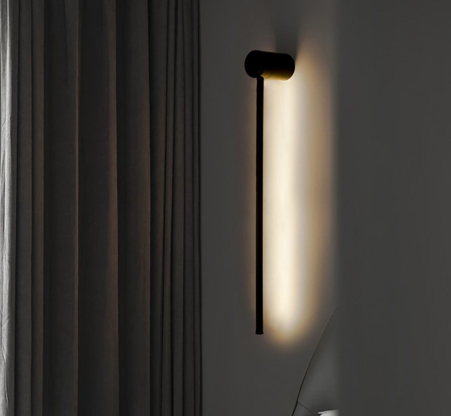 Бра настенный Zion LED, черный