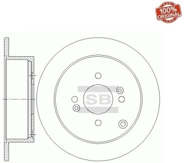Диски HI-Q задние SD1080