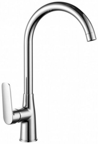 Смеситель для кухни Gross Aqua 32425245C-B02, латунь, цвет серебристый