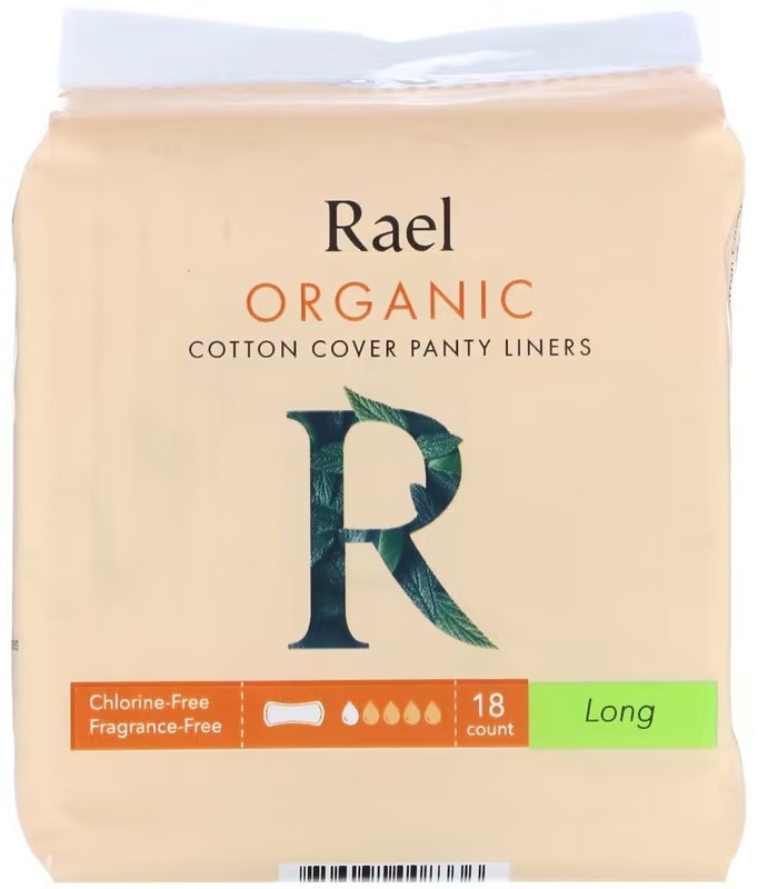 Rael прокладки ежедневные Organic Long 18 шт
