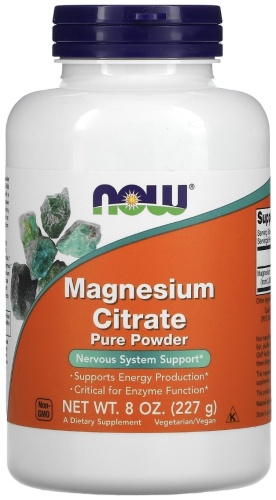 NOW Magnesium Citrate порошок 227