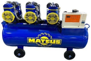 Компрессор безмасляный Mateus MS03406 (2-1300X3F80 220V/50hz), 8 бар