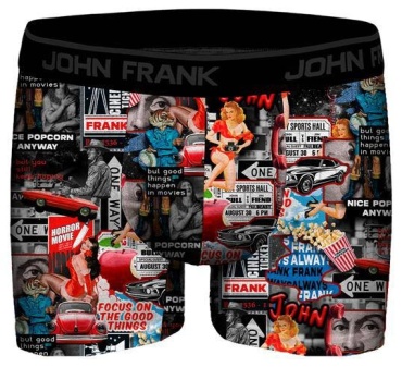 Боксеры John Frank черный