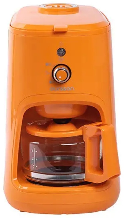 Купить Кофеварка Oursson CM0400G оранжевый в Алматы – Магазин на Kaspi.kz