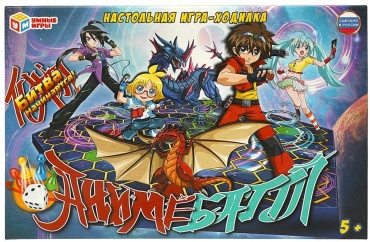 Настольная игра Умные игры Аниме баттл