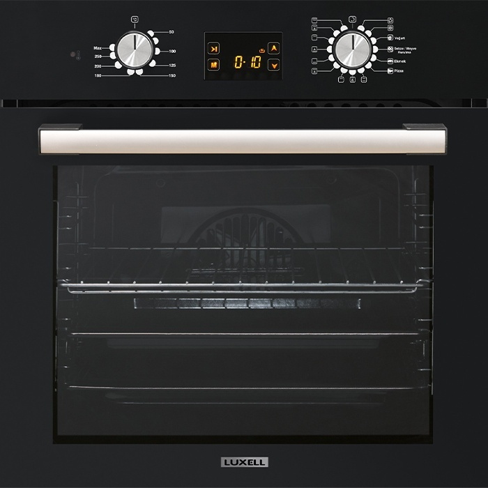 Купить Духовой шкаф Luxell B66-SDF3 чёрный в Алматы – Магазин на Kaspi.kz