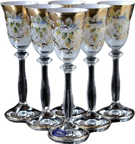 Набор рюмок для водки Bohemia Crystal 60 мл, 6 шт
