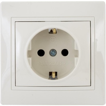 Розетка TDM ELECTRIC Таймыр SQ1814-0112, бежевый